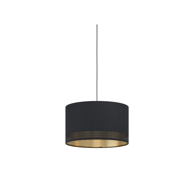 Hanglamp ESTEPERRA smal - Zwart/goud