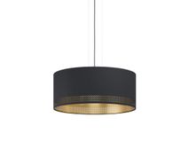 Hanglamp ESTEPERRA groot - Zwart/goud EGL 99274