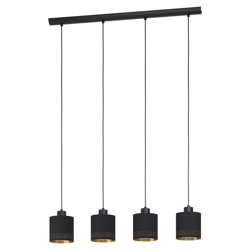 Hanglamp ESTEPERRA - Zwart/goud EGL 99275