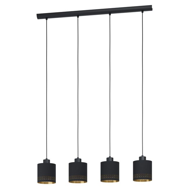 Hanglamp ESTEPERRA - Zwart/goud