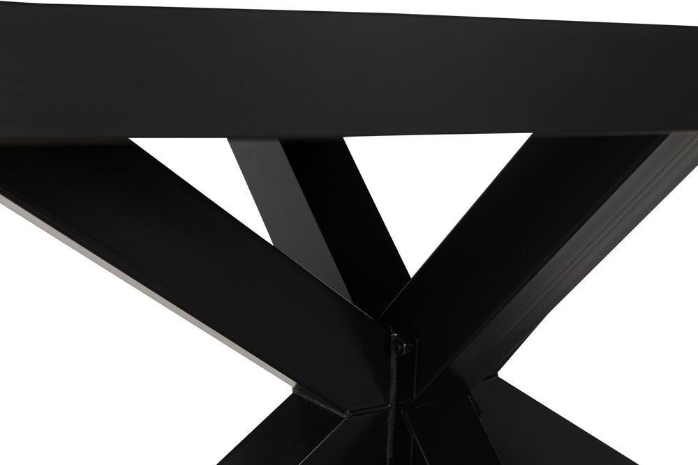 Tafel SAMIR ovaal met sterpoot - Natuurlijke parke MBR SA TOV19MM