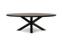 Tafel SAMIR ovaal met sterpoot - Natuurlijke parke MBR SA TOV19MM