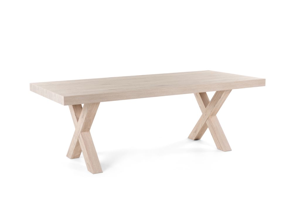 Tafel met x-poten KENT - Licht MBR KE T23X