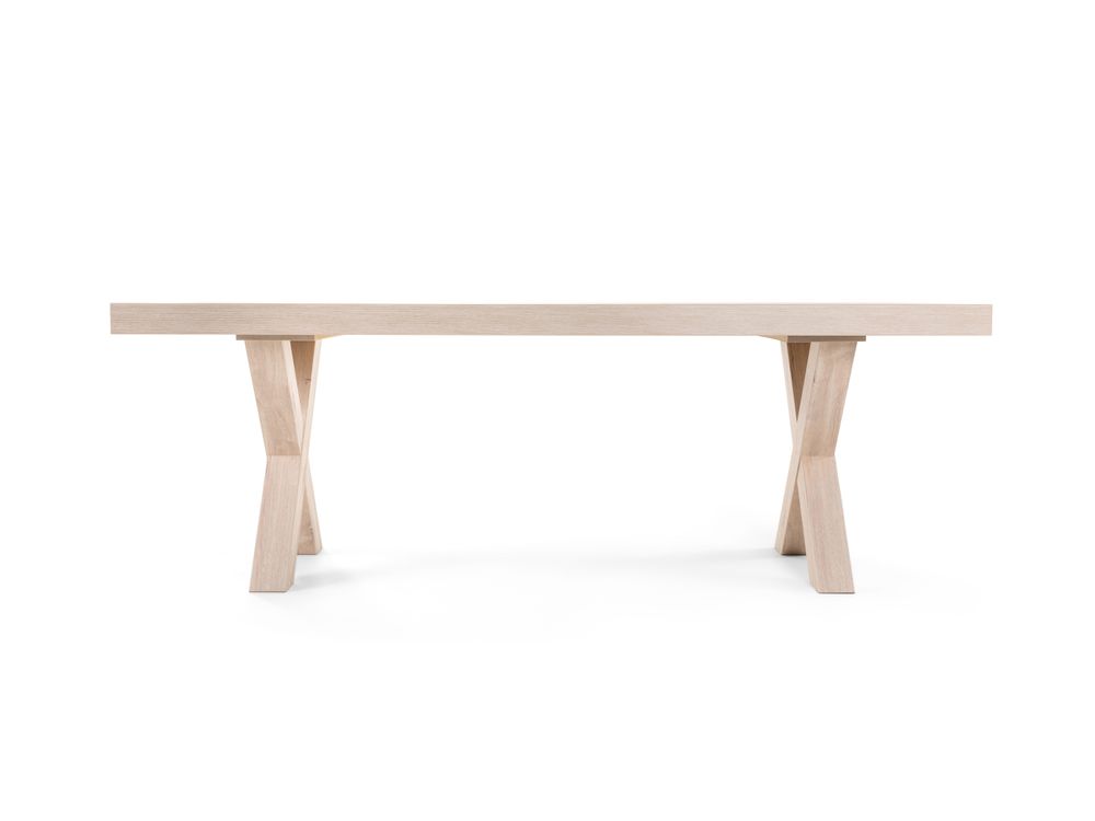 Tafel met x-poten KENT - Licht MBR KE T23X