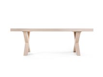 Tafel met x-poten KENT - Licht MBR KE T23X