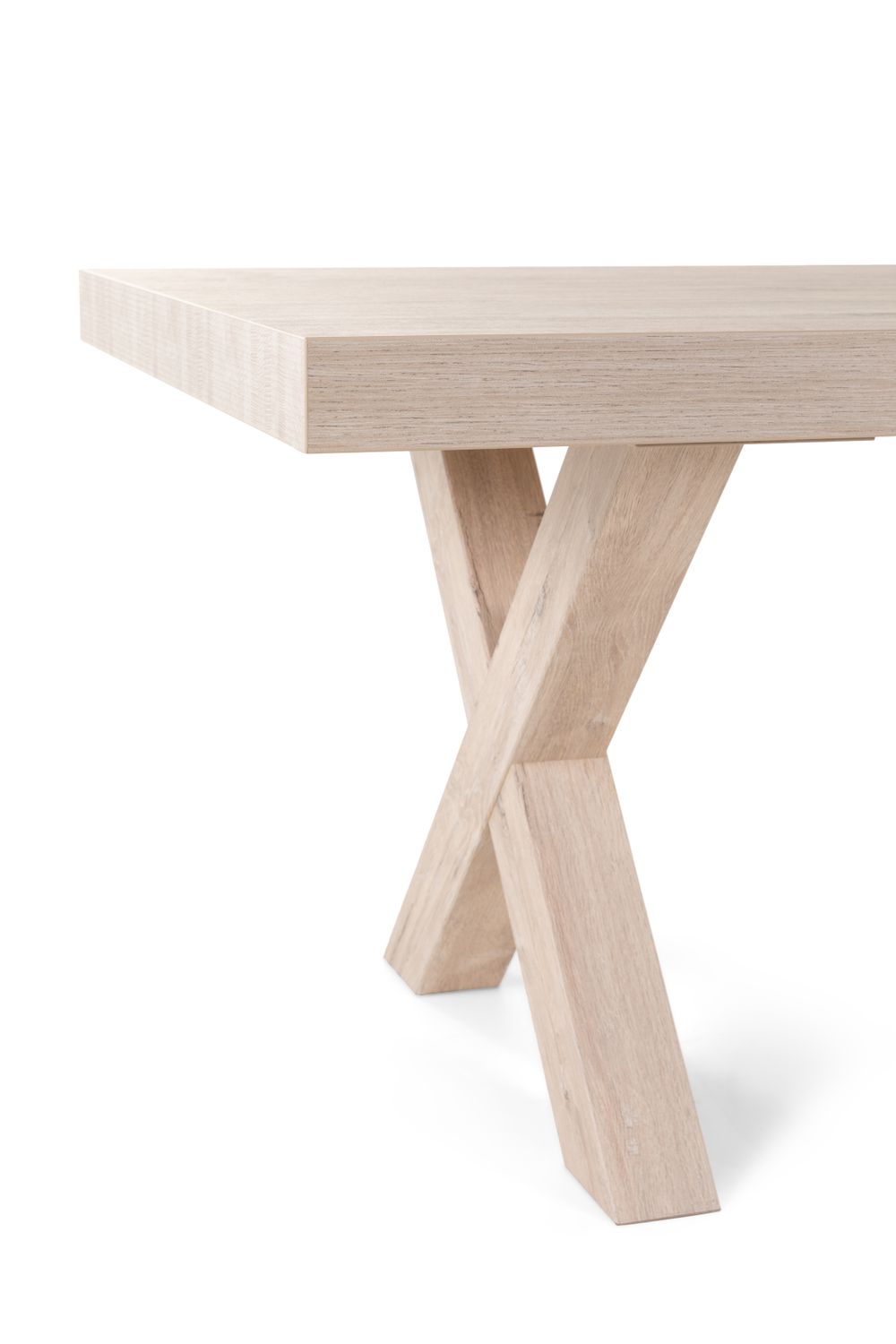 Tafel met x-poten KENT - Licht MBR KE T23X