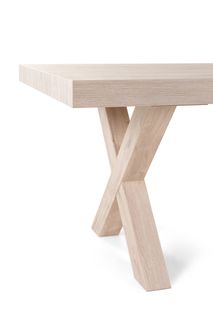 Tafel met x-poten KENT - Licht MBR KE T23X