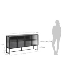 Dressoir TRIXIE - Zwart KAV AA6750R01