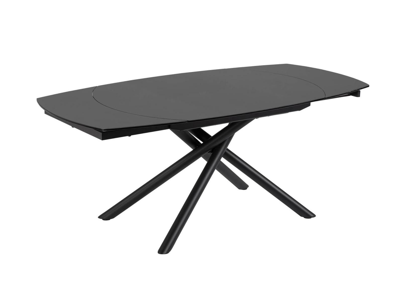 Uitschuifbare tafel YODALIA - Zwart