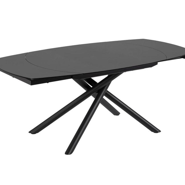 Uitschuifbare tafel YODALIA - Zwart