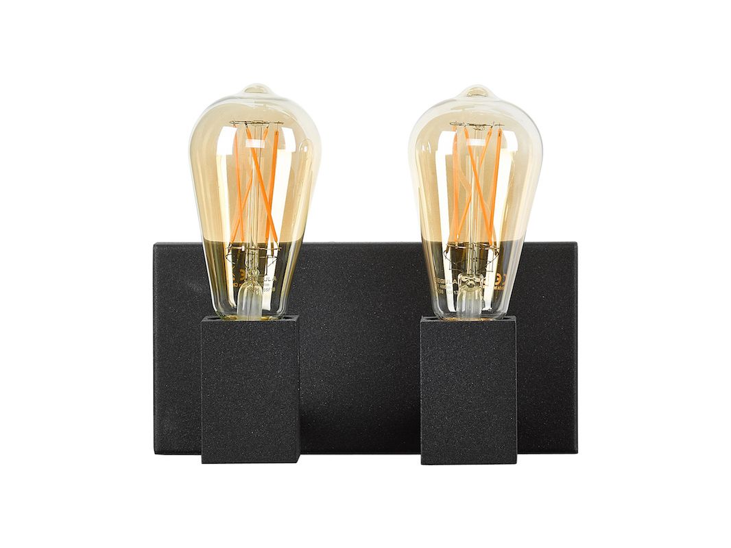 Wandlamp GUGGENHEIM 2x - Zwart