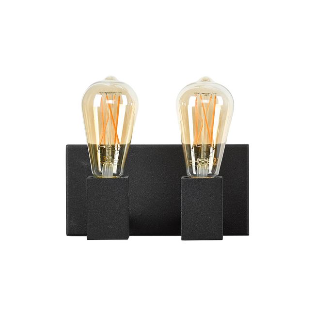 Wandlamp GUGGENHEIM 2x - Zwart