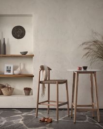 Barkruk NINA - Eucalyptus natural KAV CC1025J12