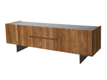 Tv-meubel BARCELONA - Teak/metaal PLMD BC TVTZ