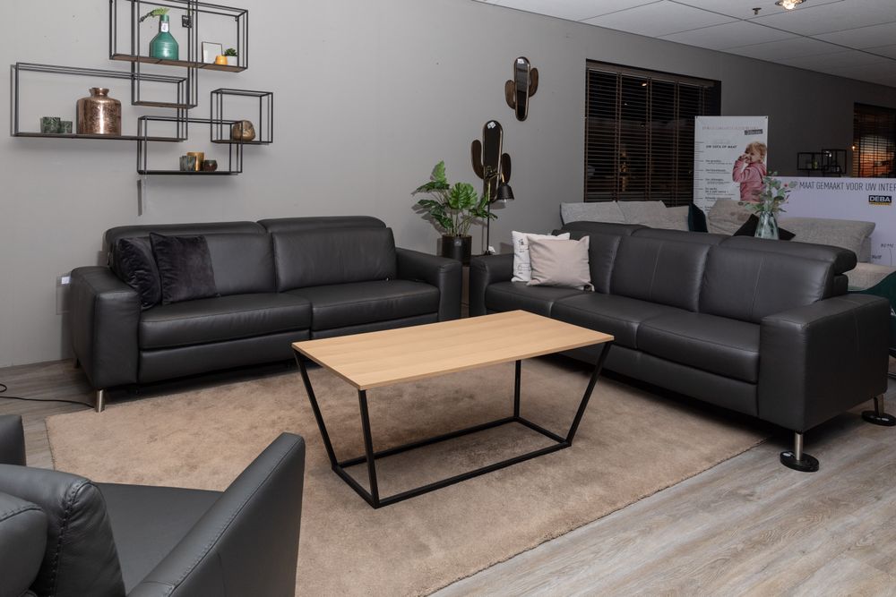 Set 3-zit met elektr. relaxen C-ROM COL SET