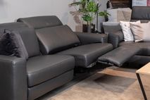 Set 3-zit met elektr. relaxen C-ROM COL SET