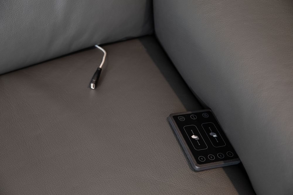 Set 3-zit met elektr. relaxen C-ROM COL SET