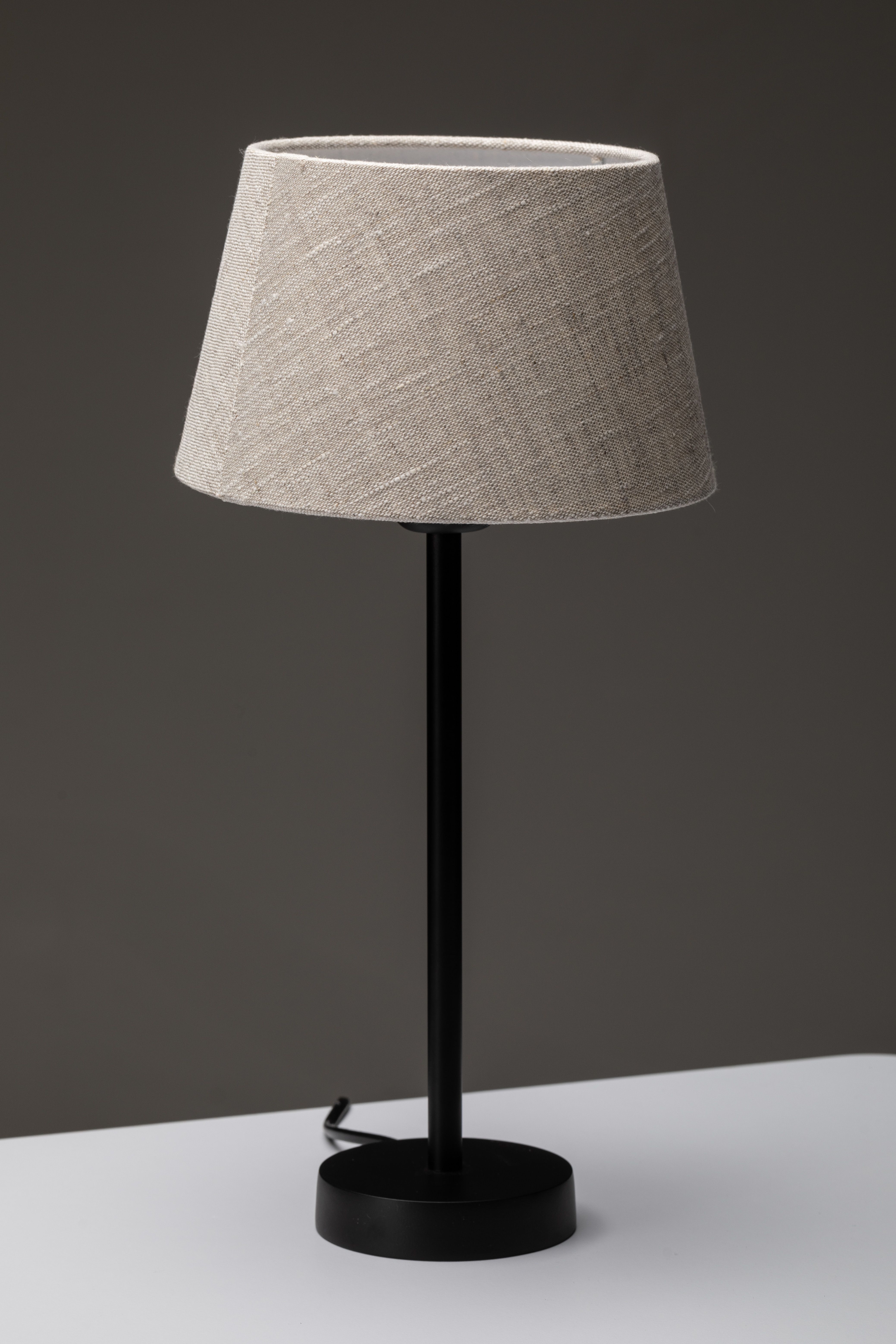 Tafellamp MESA - Linnen Pepper