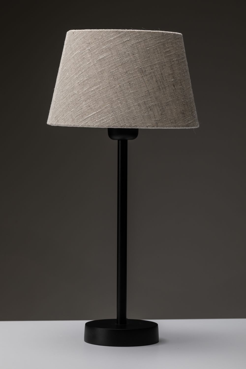 Tafellamp MESA - Linnen Pepper C-VDV 40774-30-BL-H20L25P