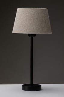 Tafellamp MESA - Linnen Pepper C-VDV 40774-30-BL-H20L25P