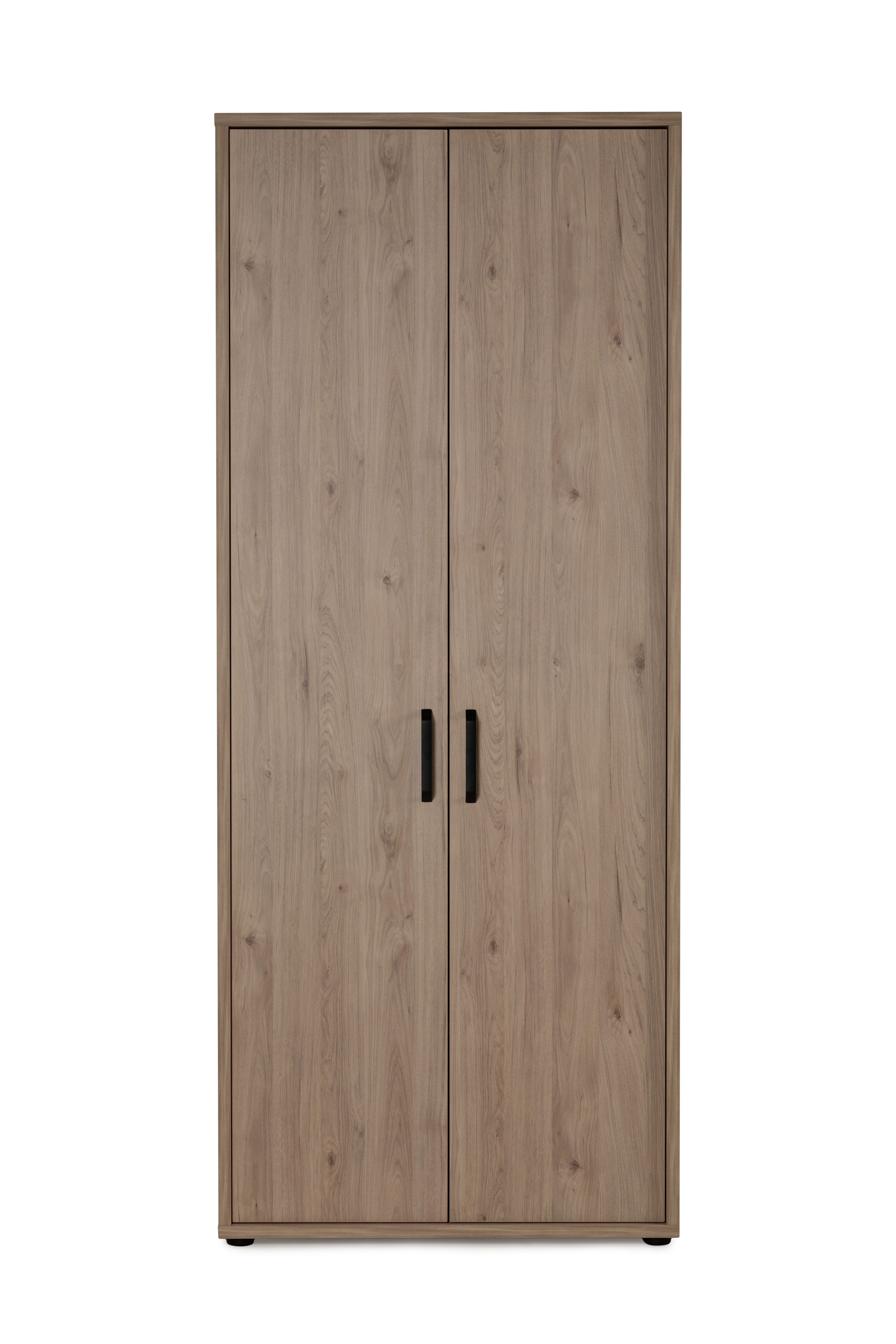 Boekenkast BIZZY - Eik/zwart