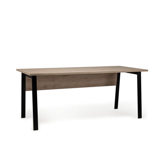 Bureau BIZZY - Eik/zwart