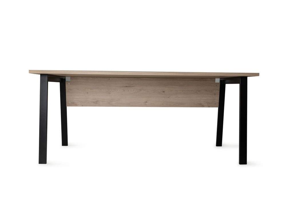 Bureau BIZZY - Eik/zwart DFR BZ BU632BI