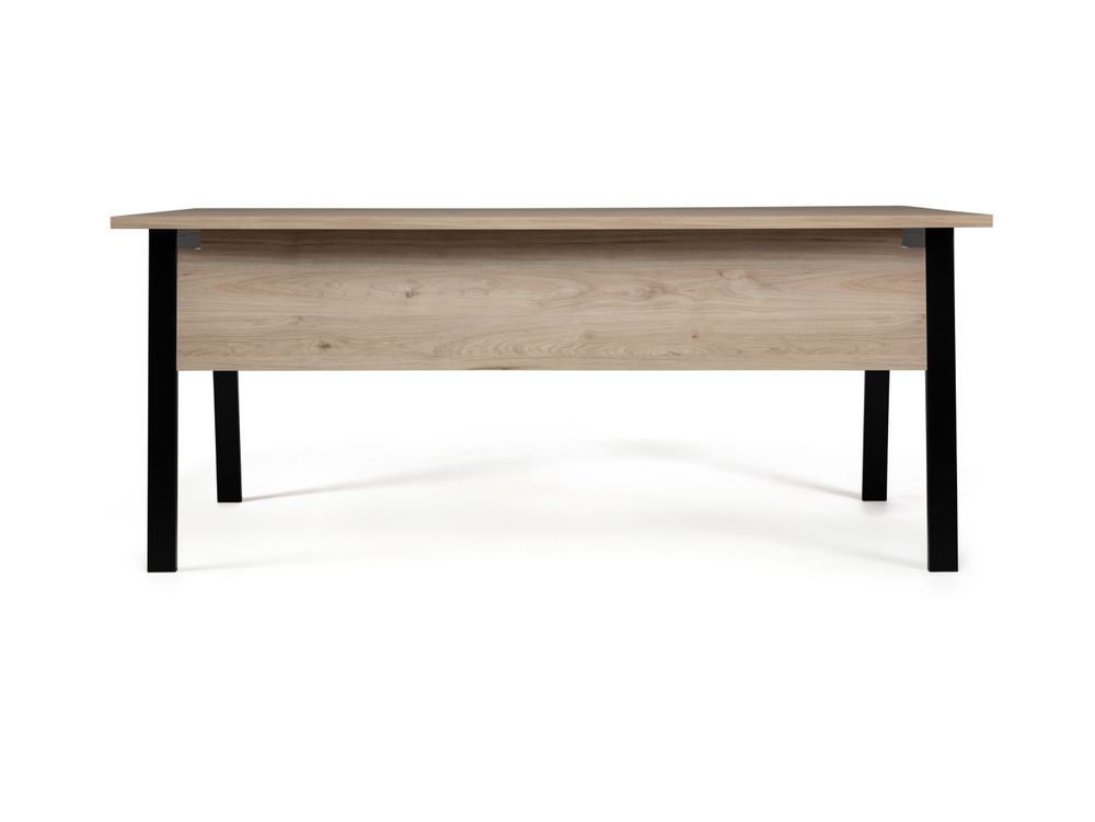 Bureau BIZZY - Eik/zwart DFR BZ BU632BI