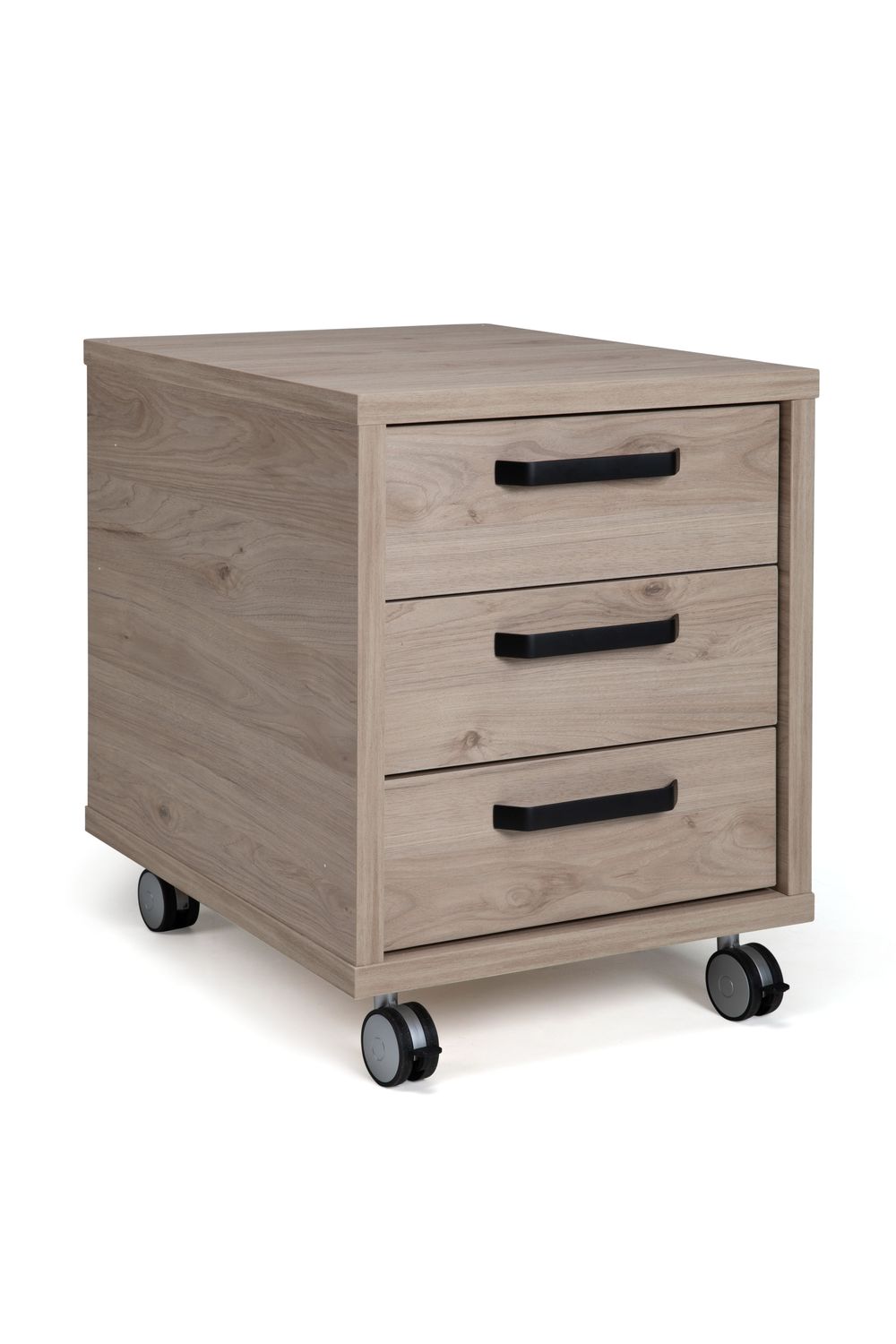 Ladeblok op wielen BIZZY - Eik/zwart DFR BZ LB332BI