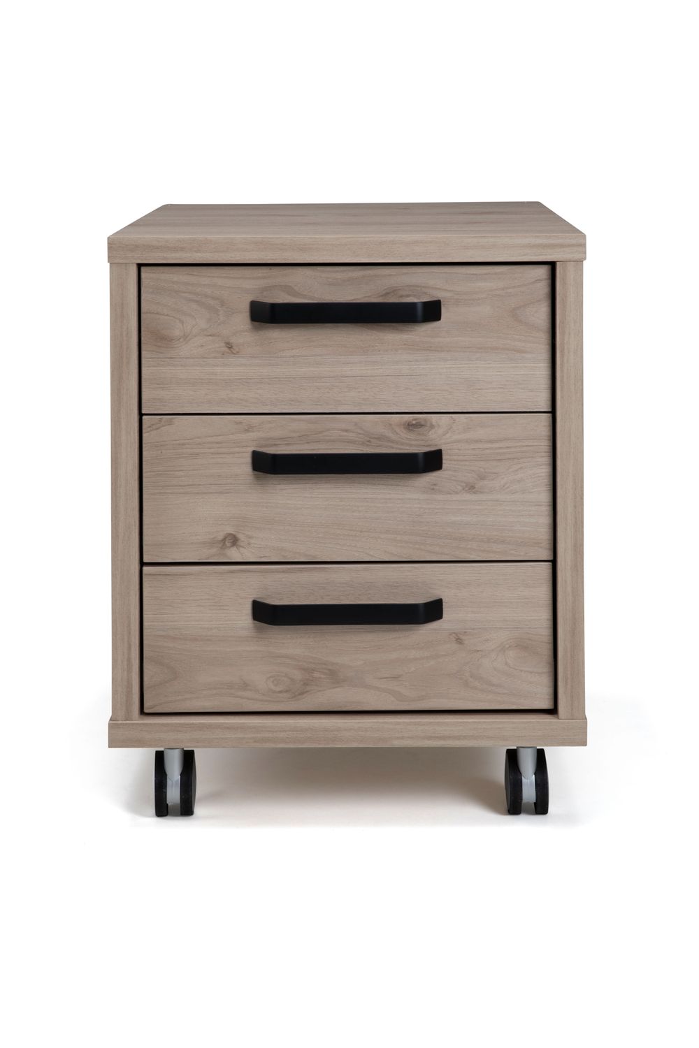 Ladeblok op wielen BIZZY - Eik/zwart DFR BZ LB332BI