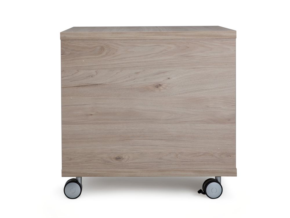 Ladeblok op wielen BIZZY - Eik/zwart DFR BZ LB332BI