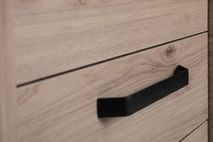 Ladeblok op wielen BIZZY - Eik/zwart DFR BZ LB332BI