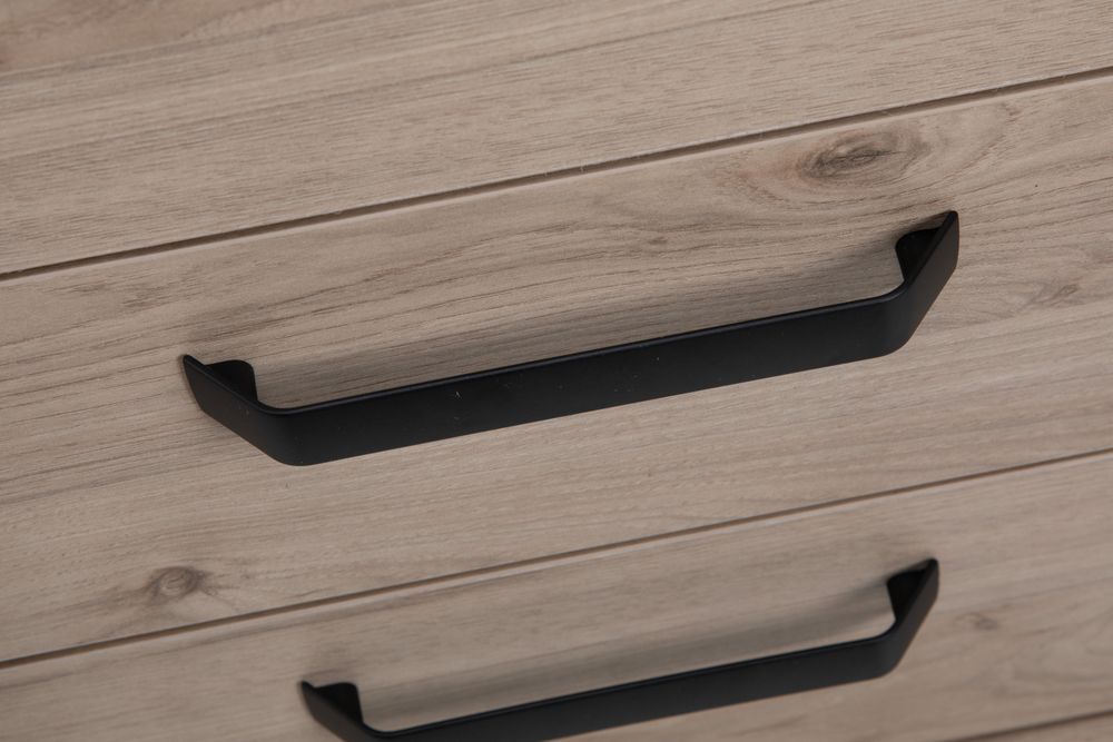 Ladeblok op wielen BIZZY - Eik/zwart DFR BZ LB332BI