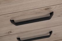 Ladeblok op wielen BIZZY - Eik/zwart DFR BZ LB332BI