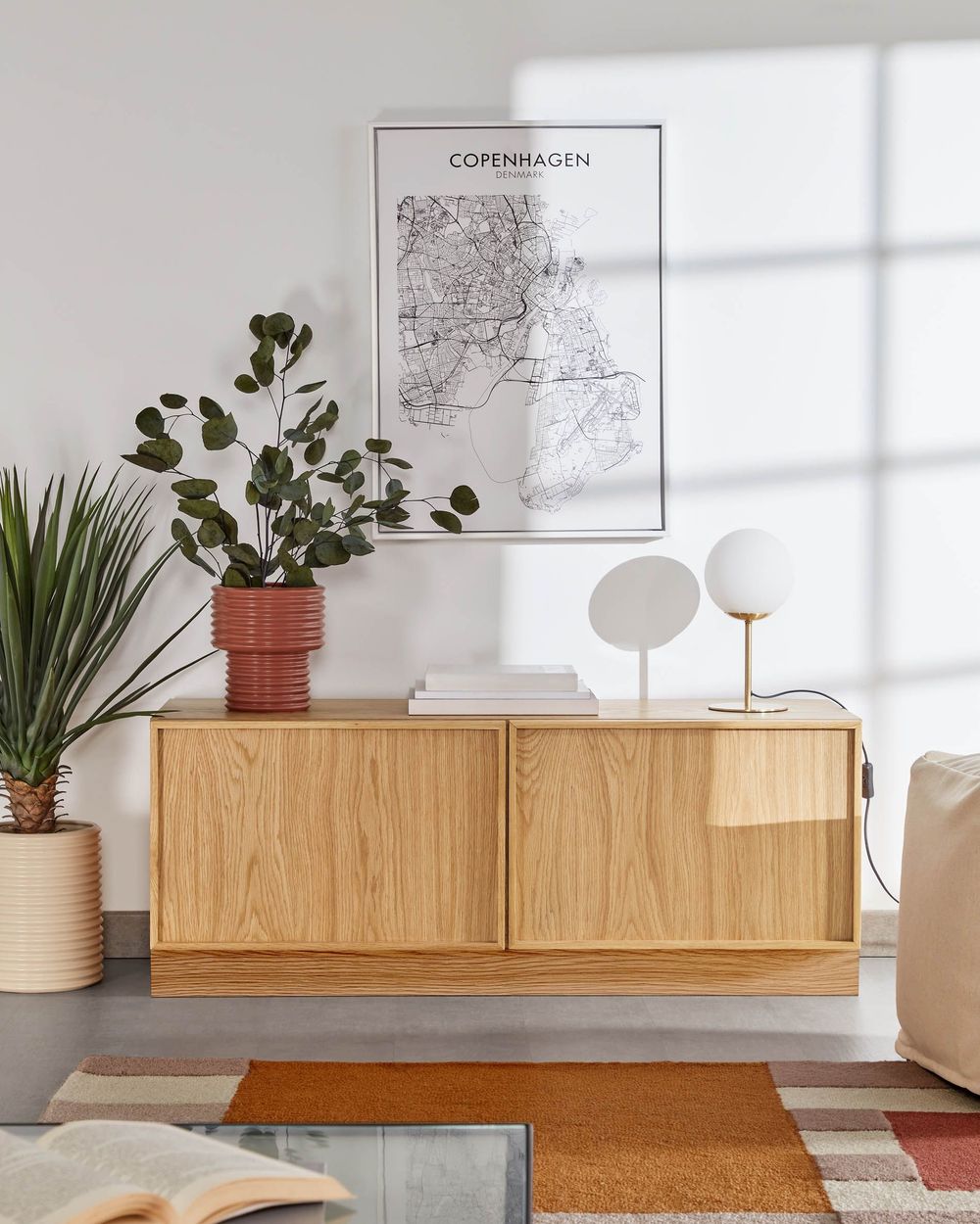 Tafellamp MAHALA - Wit/goud KAV AA6455R53
