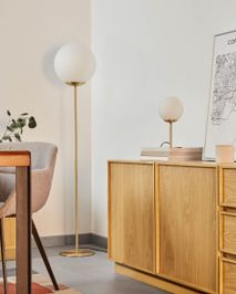 Tafellamp MAHALA - Wit/goud KAV AA6455R53