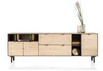 Set van 2 metalen u-poten en middenpoten ELEMENTS XOO 42291MET