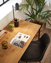 Bureau TALBOT - Zwart/naturel KAV CC1107M46
