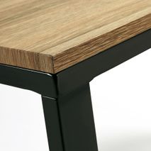 Bureau TALBOT - Zwart/naturel KAV CC1107M46