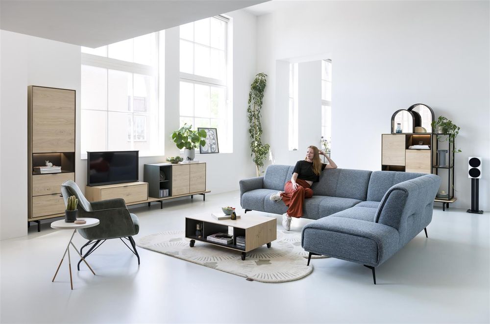 Platform 130 cm ELEMENTS - Onyx XOO 42276NAT