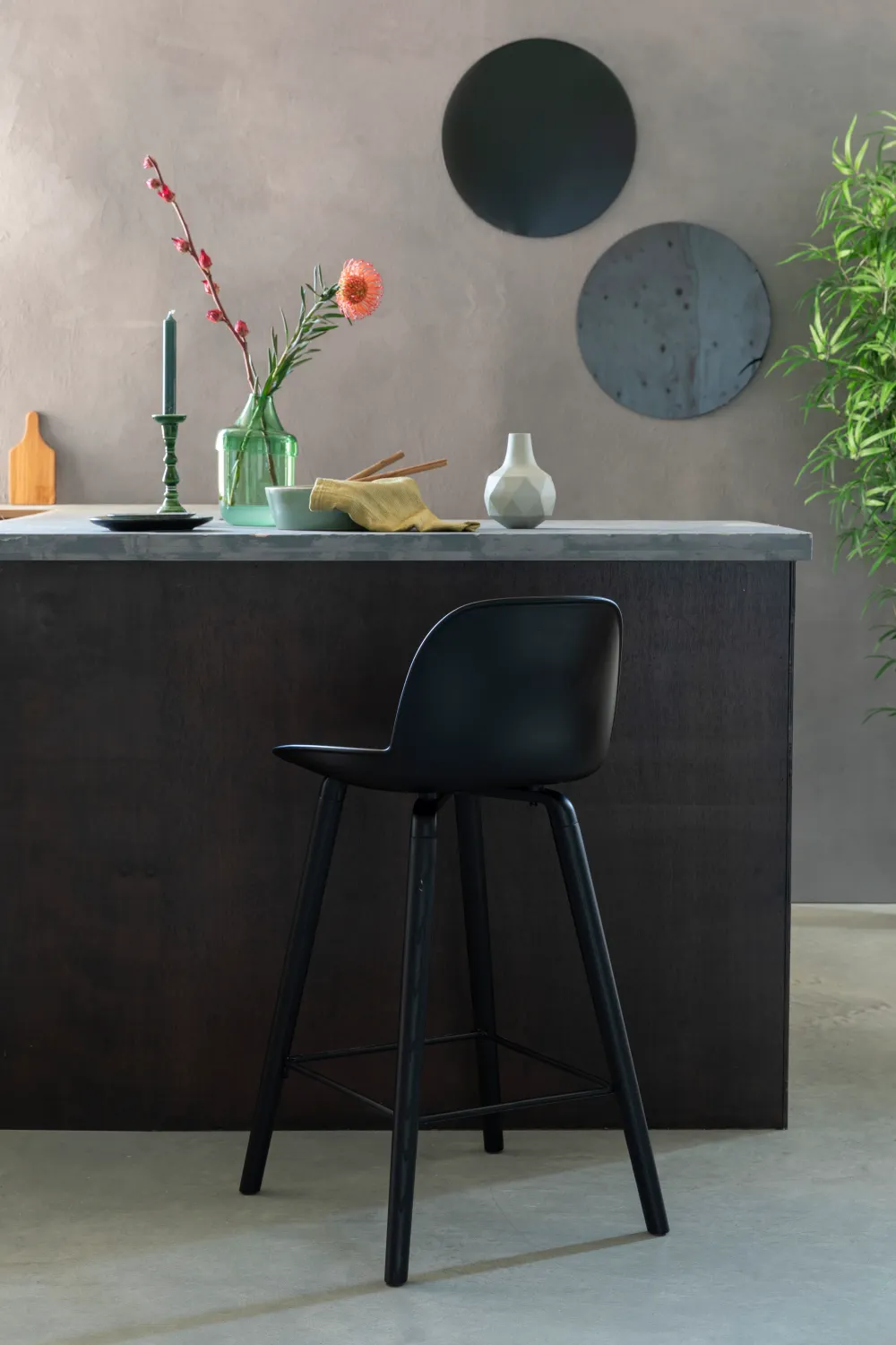 Barstoel ALBERT - All Black ZVR 1501705