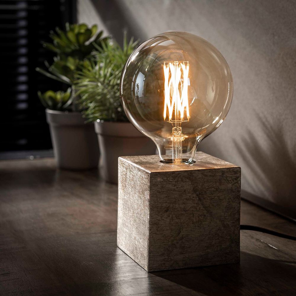 Tafellamp BLOCK - Koper finish ZLS 7158-31A