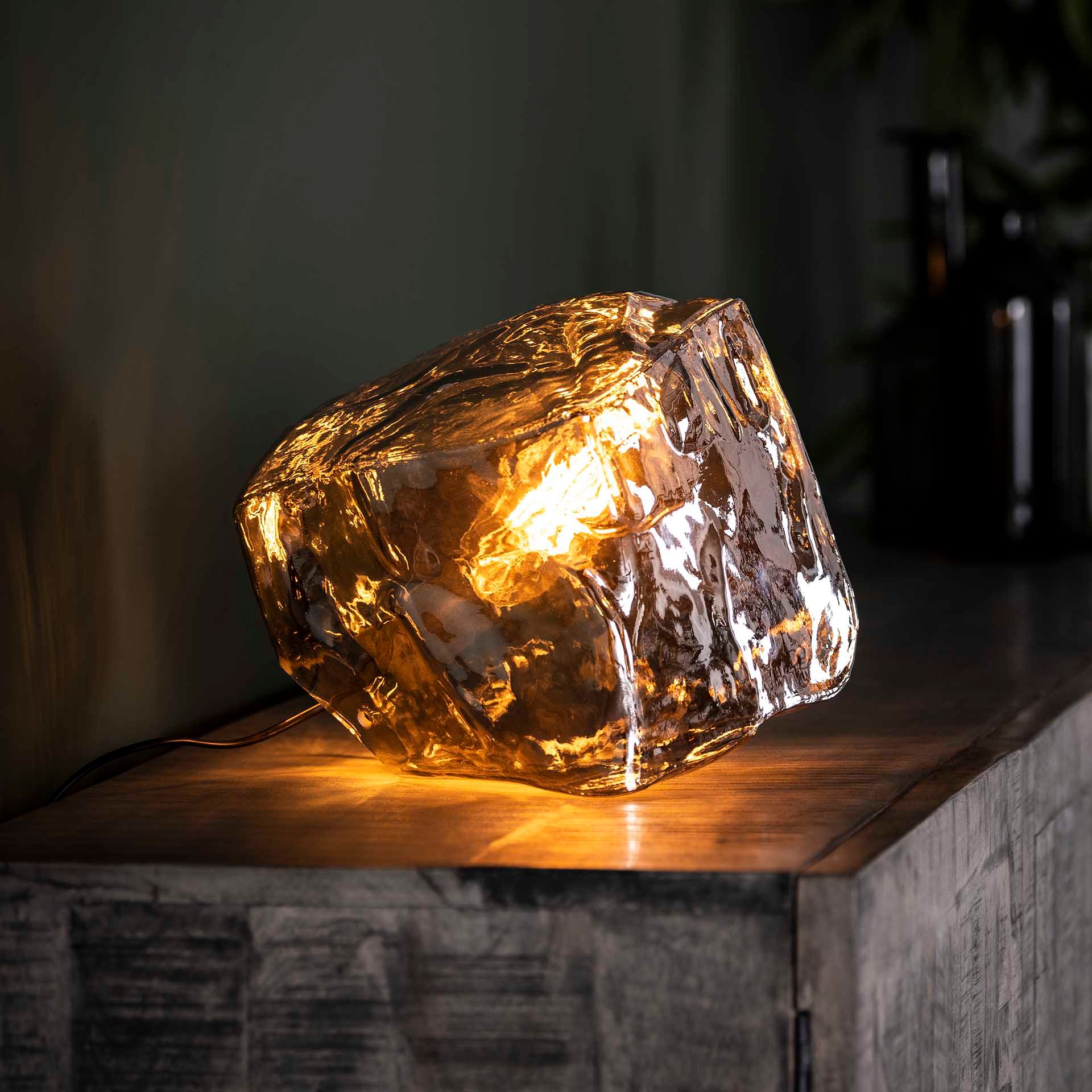Tafellamp ROCK - Chromed glas ZLS 7225-39C