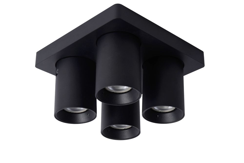 Plafondspot NIGEL 4x - Zwart LCD099292030