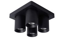 Plafondspot NIGEL 4x - Zwart LCD099292030