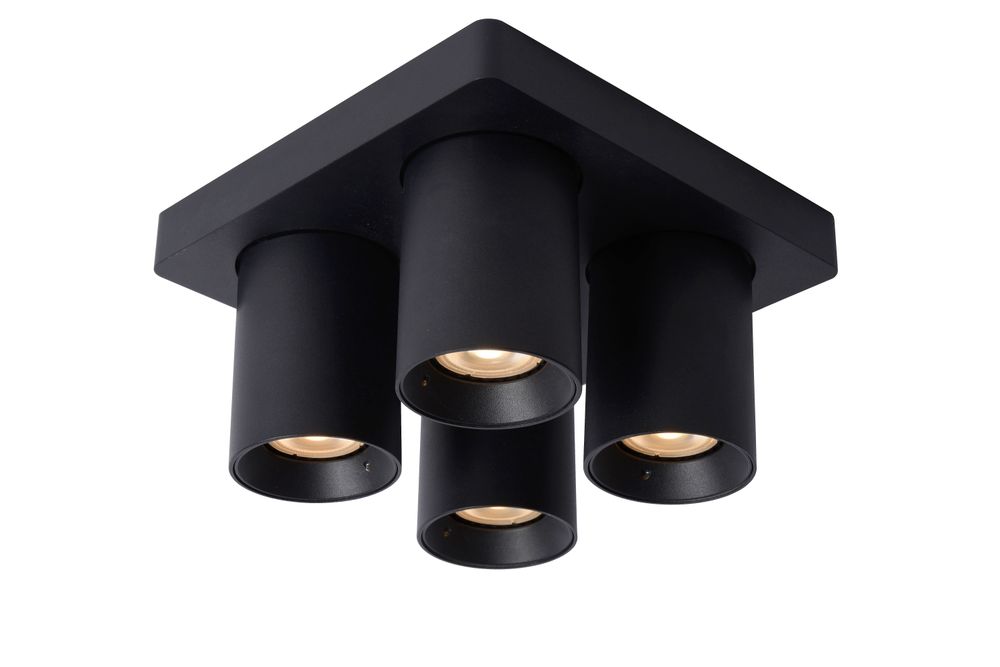 Plafondspot NIGEL 4x - Zwart LCD099292030