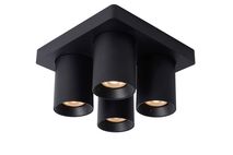 Plafondspot NIGEL 4x - Zwart LCD099292030