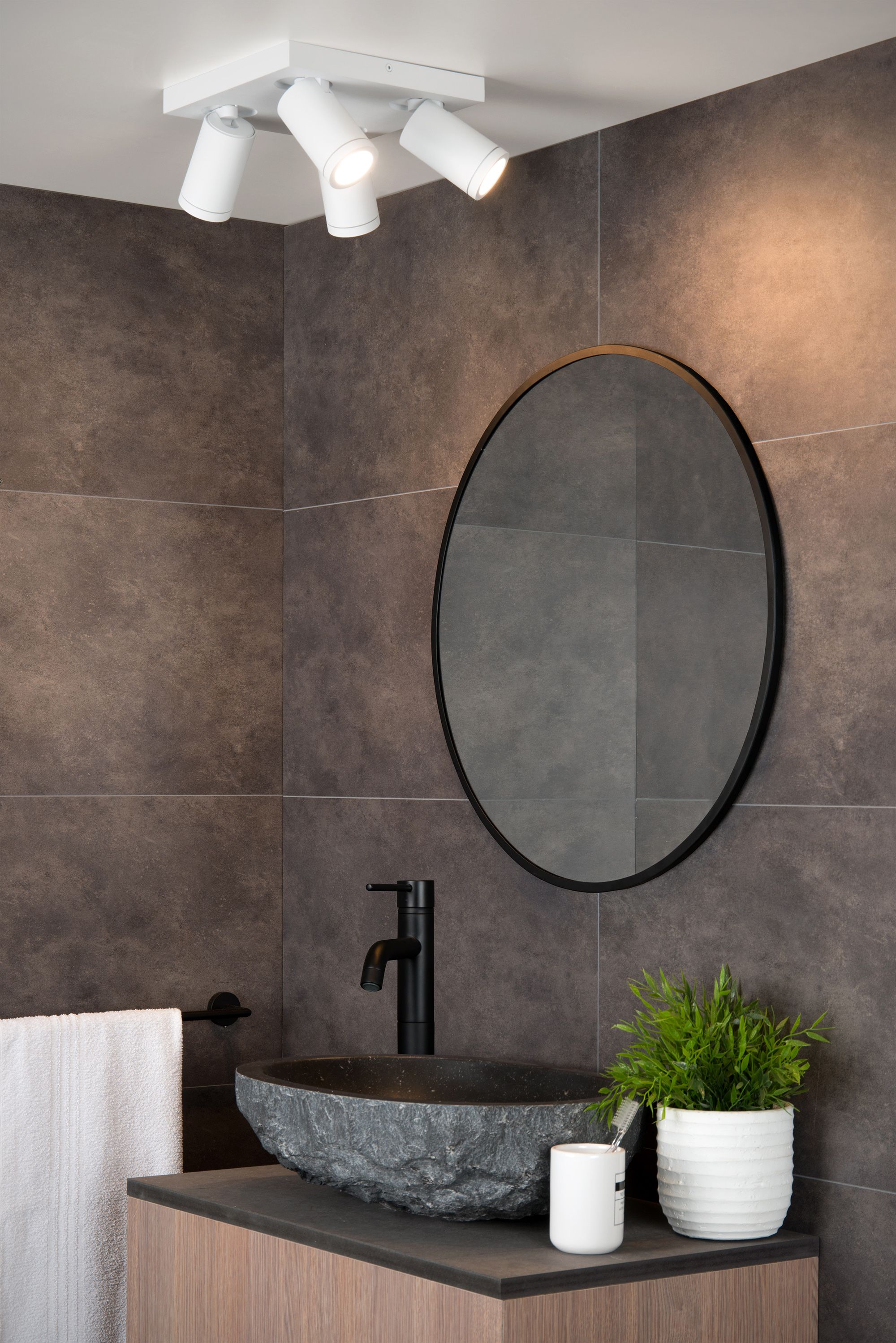 Plafondspot TAYLOR 4x - Wit