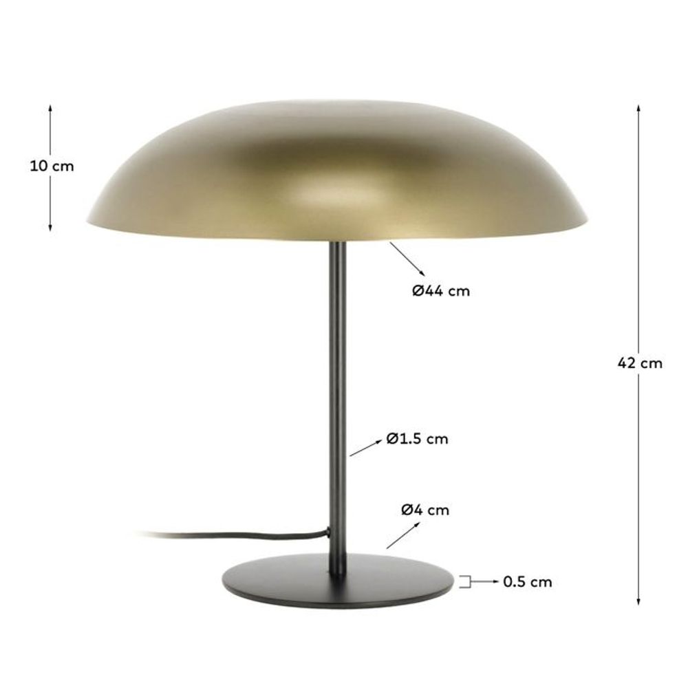Tafellamp CARLISA - Goud KAV AA6520R53