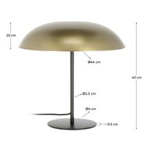 Tafellamp CARLISA - Goud KAV AA6520R53
